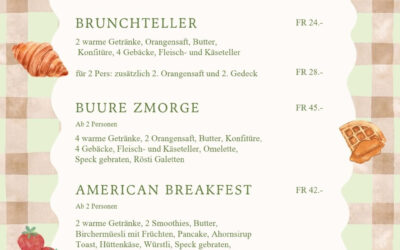 Brunch Karte